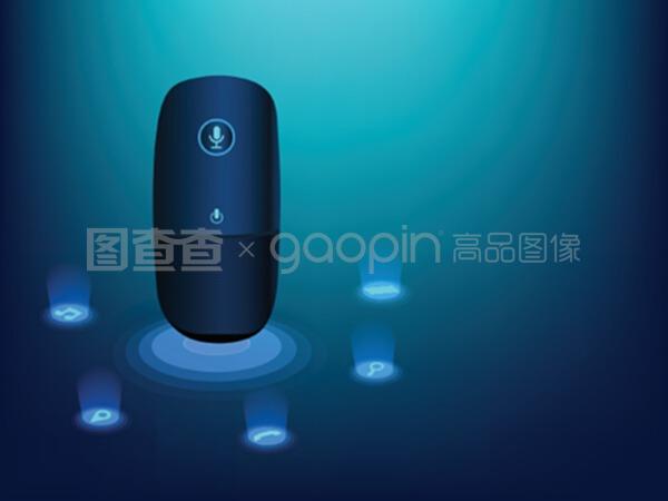 智能语音识别工具。家庭顾问或个人助理